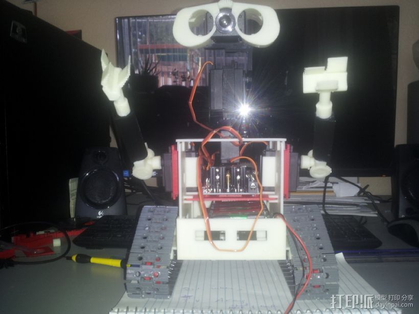 EZ机器人 3D打印模型渲染图