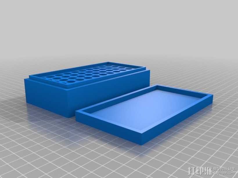 可堆叠弹药箱 3D打印模型渲染图