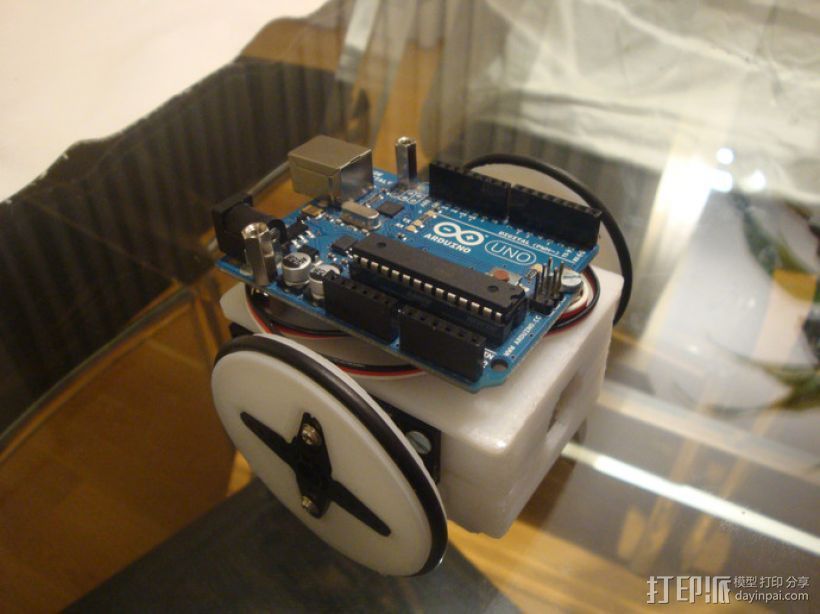 Miniskybot 2机器人 3D打印模型渲染图