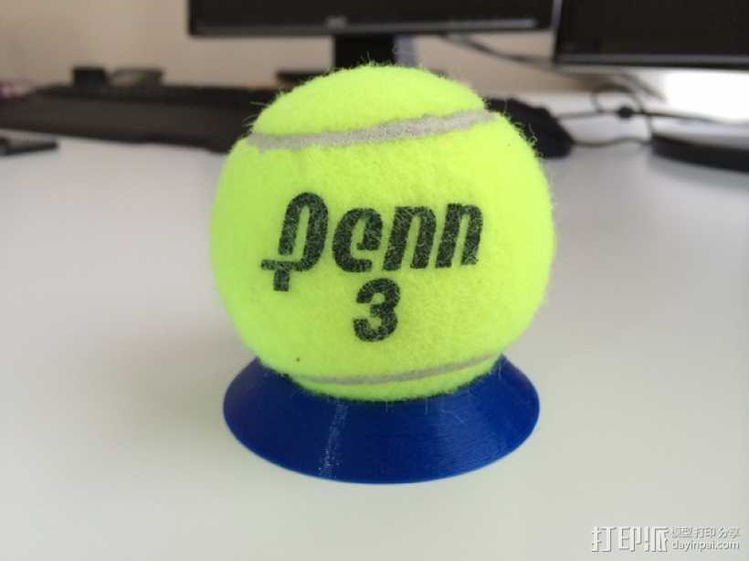 网球底座 3D打印模型渲染图