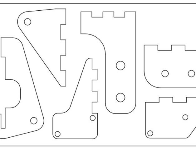 Shapeoko 2限位开关支架