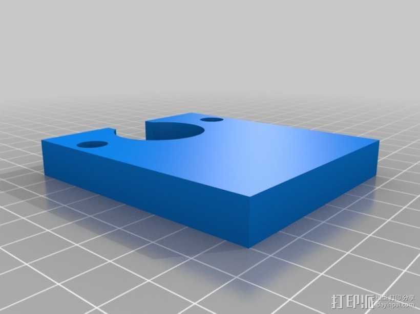 小号 号嘴拔出器  3D打印模型渲染图