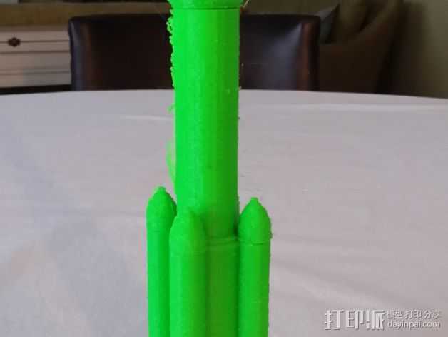 阿丽亚娜系列运载火箭  3D打印模型渲染图