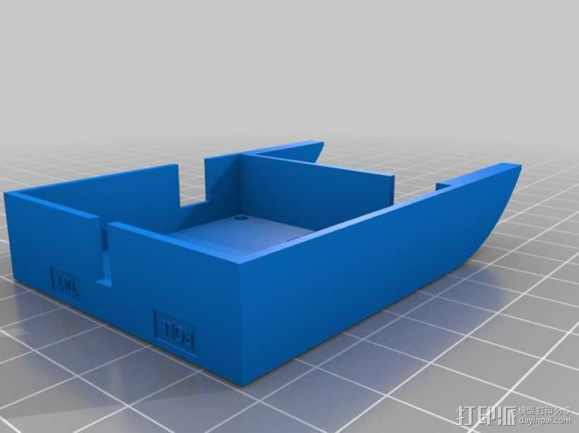 BGC电路板底座 3D打印模型渲染图