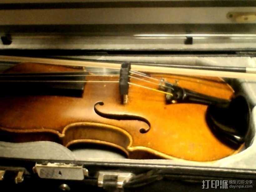 小提琴弱音器 3D打印模型渲染图