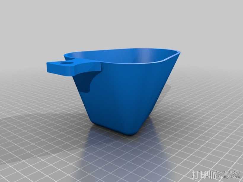 现代版传统水杯 3D打印模型渲染图