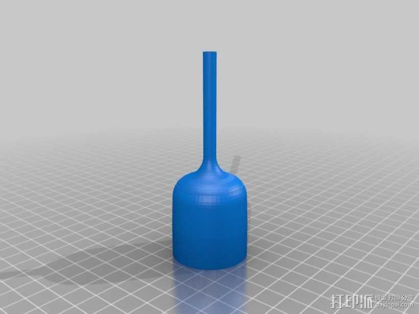 电动水泵接合器 3D打印模型渲染图