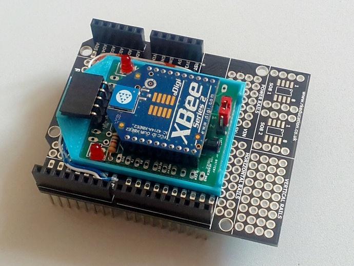 Arduino XBee板架