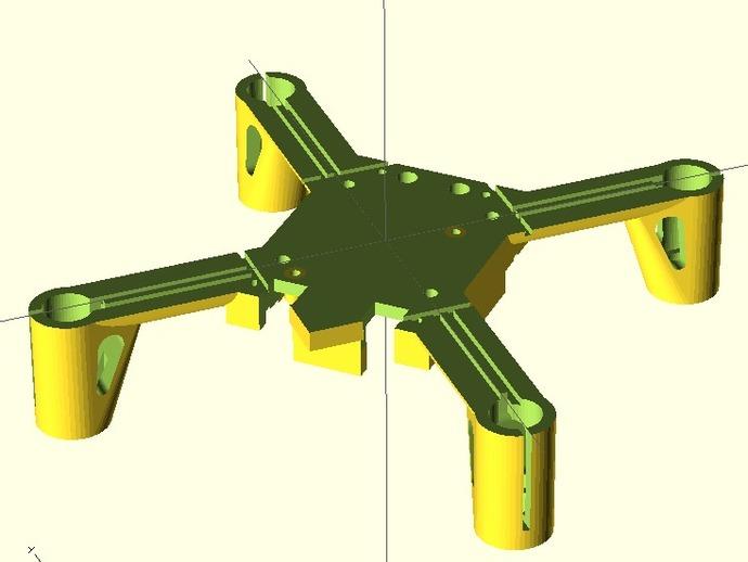 Hubsan x4框架