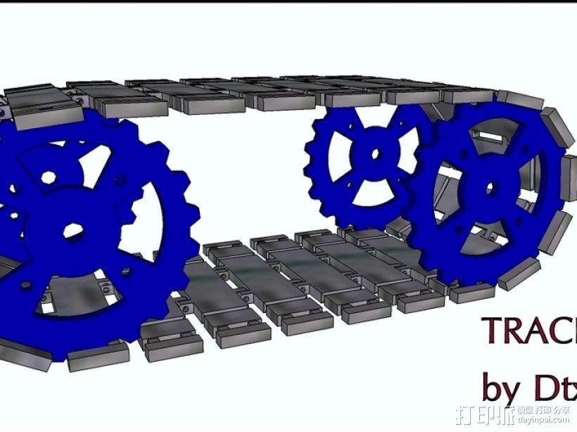 自动滚轴器 3D打印模型渲染图