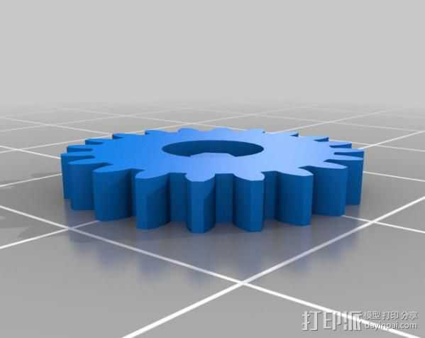 六角螺栓 3D打印模型渲染图