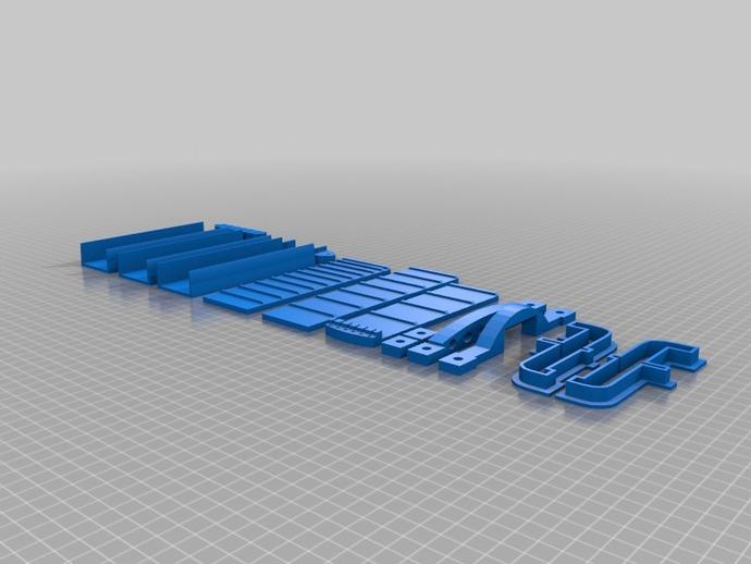 热熔塑料3D打印吉他