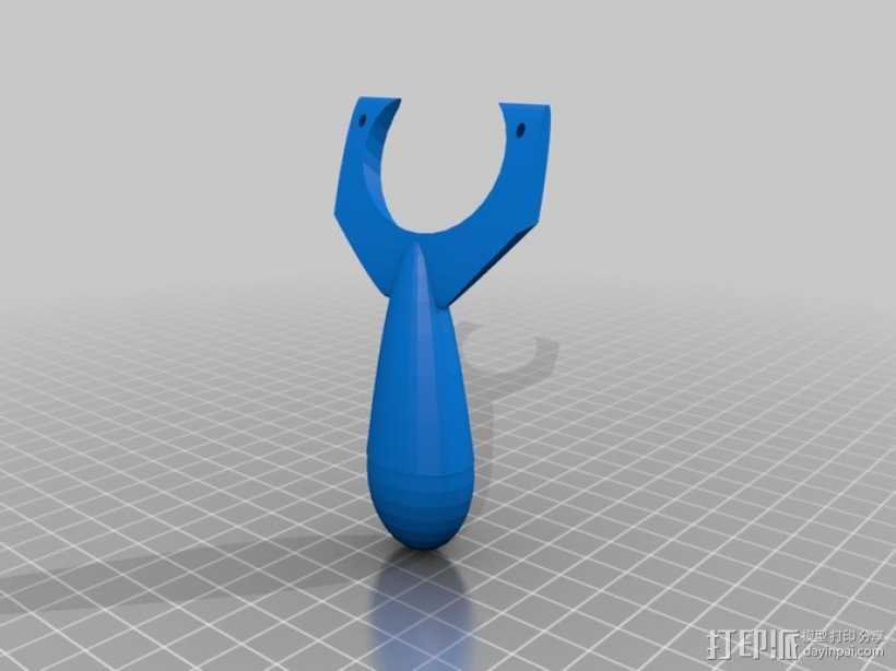 弹弓 3D打印模型渲染图