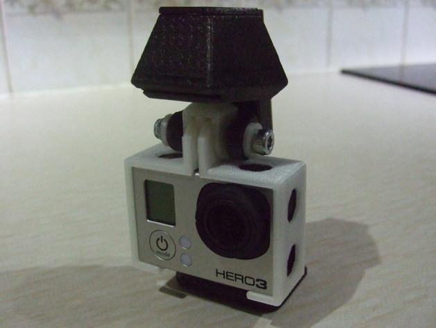 便携式GoPro Hero 3相机固定装置