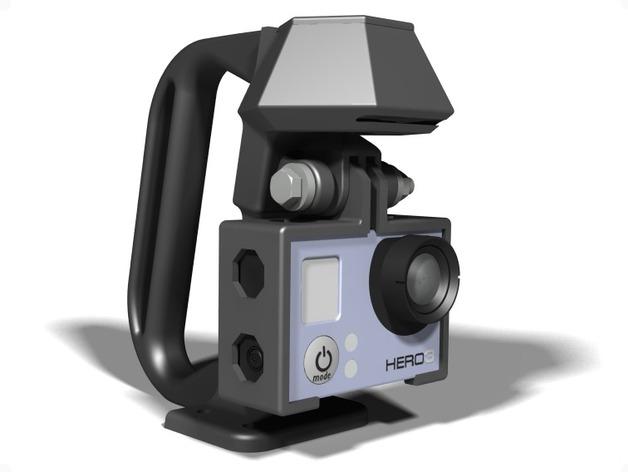 便携式GoPro Hero 3相机固定装置