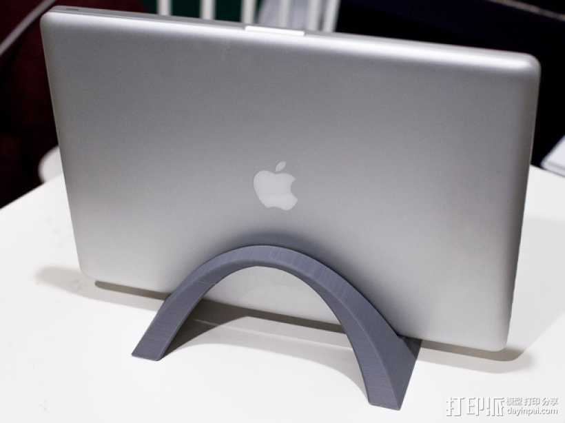 MacBook Pro 苹果笔记本电脑支撑架 3D打印模型渲染图