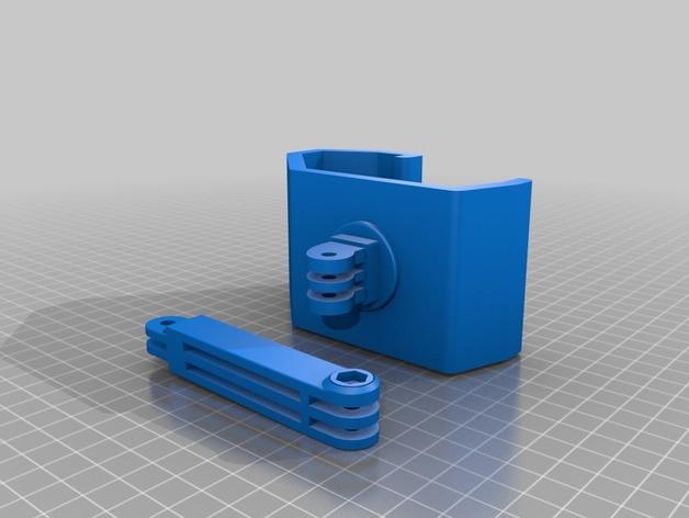 Makerbot 5th Gen Gopro后支撑座