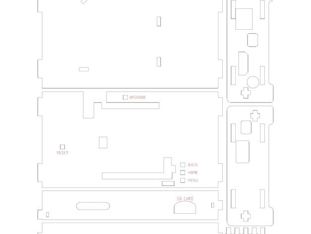 pcDuino3开源硬件保护盒