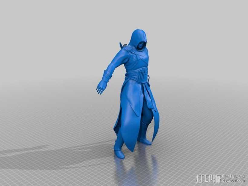 刺客信条人物模型 3D打印模型渲染图