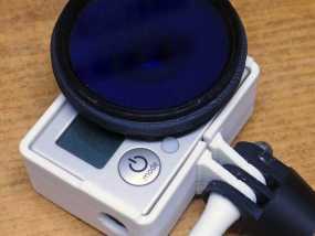 GoPro Hero 3相机滤镜适配器