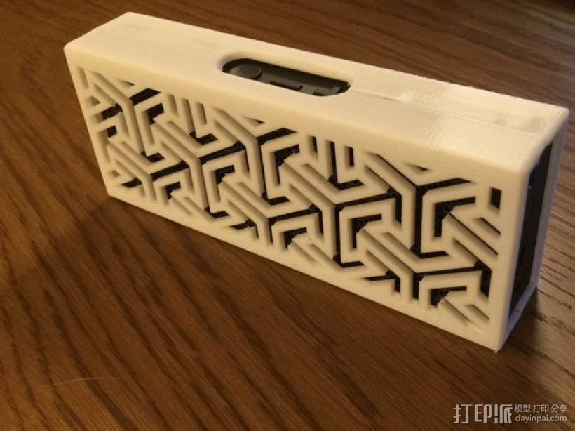 JamboxMini迷你蓝牙音箱外盒 3D打印模型渲染图