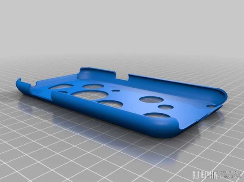 三星 Note2手机壳 3D打印模型渲染图