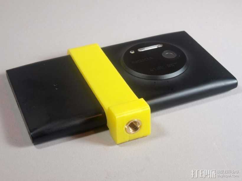 Nokia Lumia 1020三脚架 3D打印模型渲染图