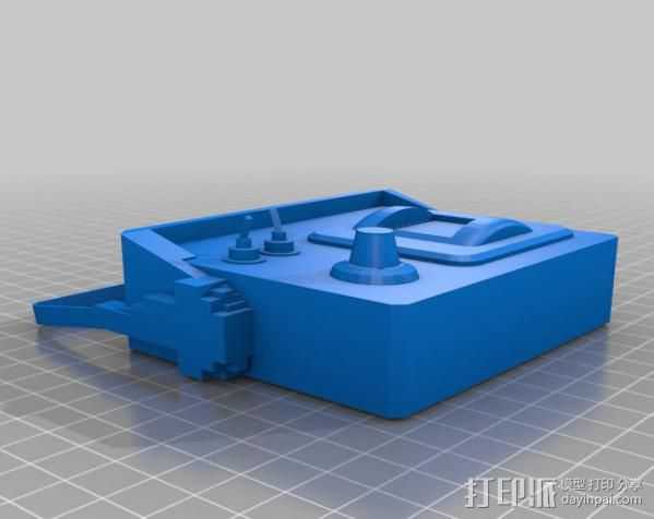 边防要塞 挖掘器 3D打印模型渲染图