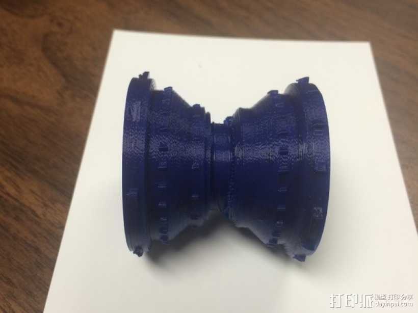 链轮式镇压器 3D打印模型渲染图