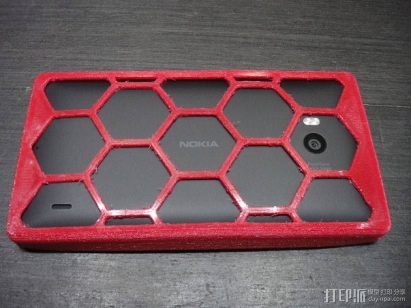 诺基亚 Lumia 930 / Lumia手机外壳 3D打印模型渲染图