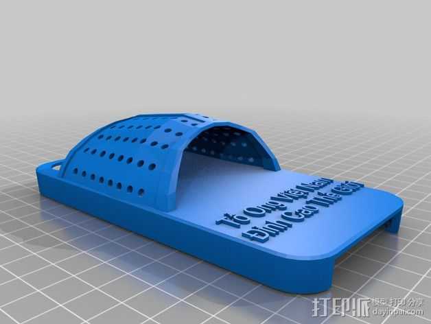 蜂窝凉鞋 3D打印模型渲染图