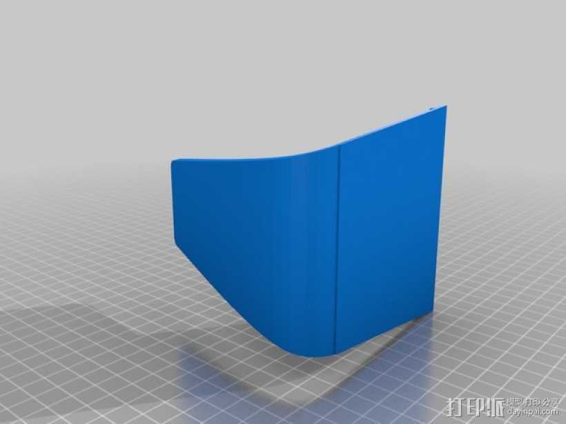 平板电脑支架 3D打印模型渲染图