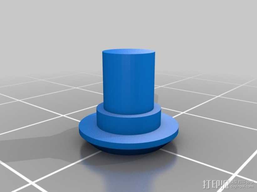 iPhone 5 gear 保护壳  3D打印模型渲染图