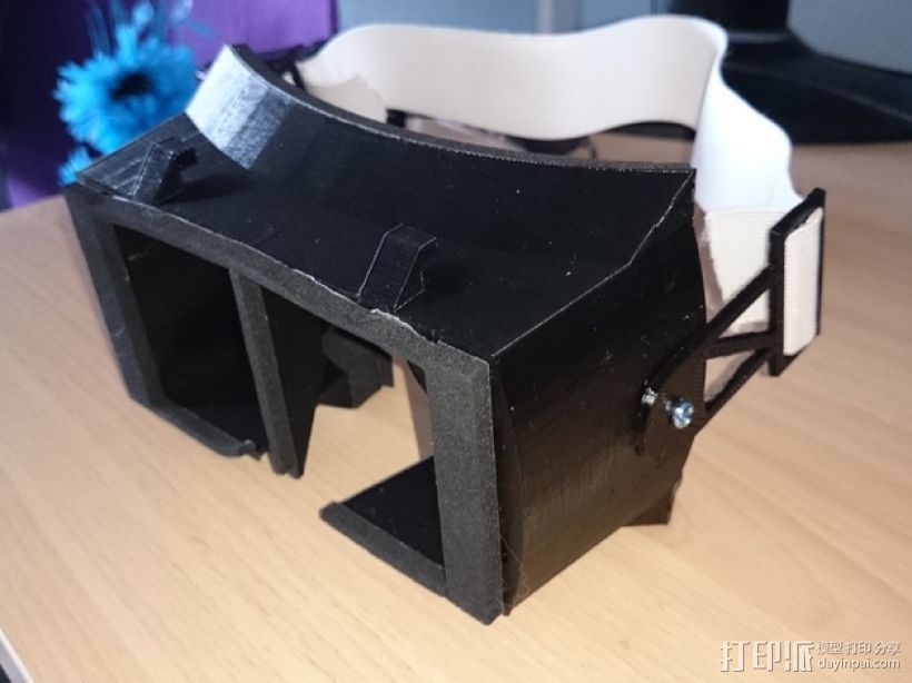 Sony Xperia Z2 VR观察器 3D打印模型渲染图