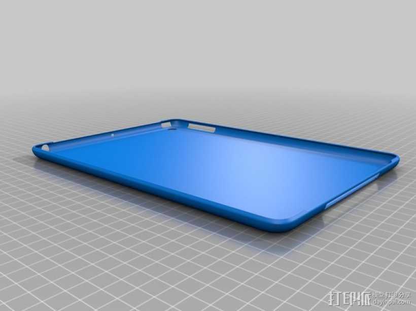 iPad Air保护壳 3D打印模型渲染图