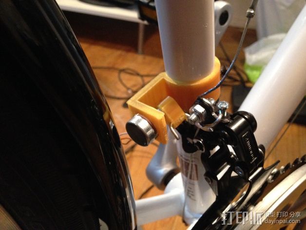 自行车控制器 3D打印模型渲染图