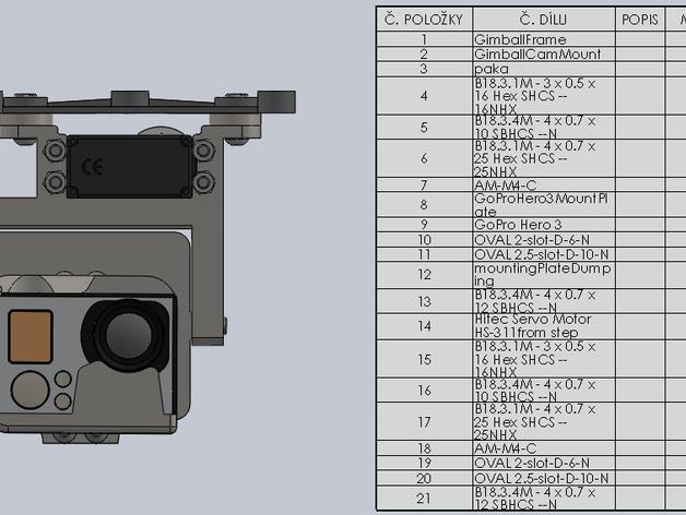 GoPro HERO3相机适配器