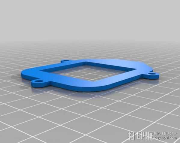 Fostex T50RP框架 3D打印模型渲染图