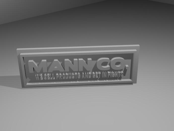 Mann Co. 标志板