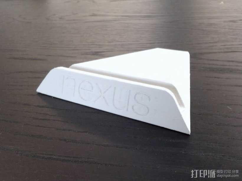 Nexus 7 平板支架 3D打印模型渲染图