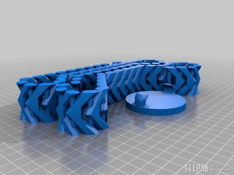 腰带  3D打印模型渲染图