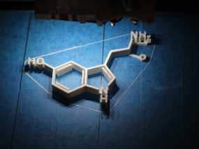 5 -羟色胺分子模型