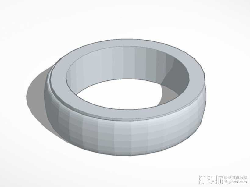戒指  3D打印模型渲染图