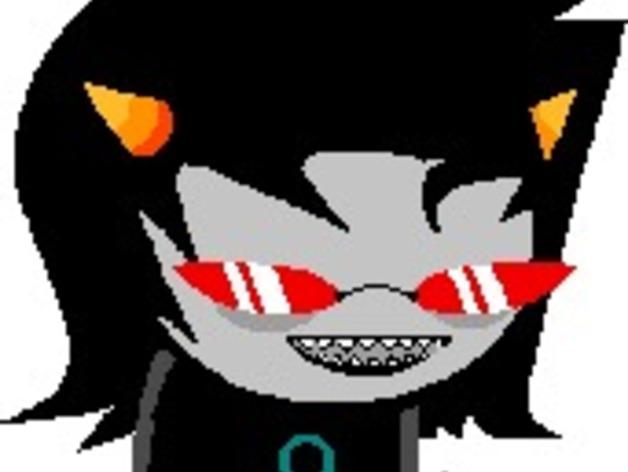 Terezi Pyrope角色扮演 尖角头饰