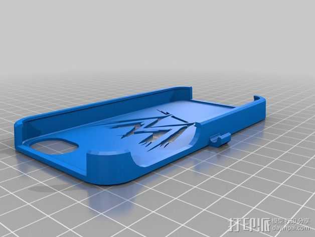 WWE手机壳 3D打印模型渲染图