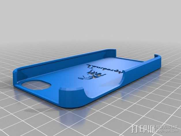 Lamborghini兰博基尼 iPhone 4/4s手机壳 3D打印模型渲染图