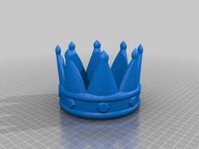 皇冠 3d模型