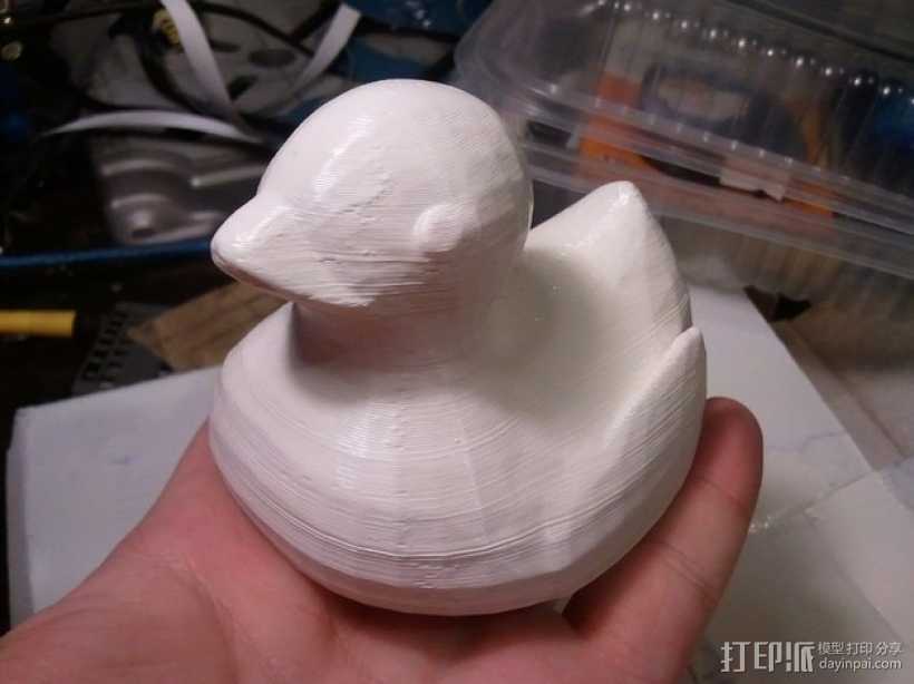 小鸭子 3D打印模型渲染图