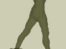 奥古斯特·罗丹雕塑：行走的人