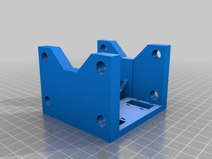 Printrbot 3D打印机双杆固定架